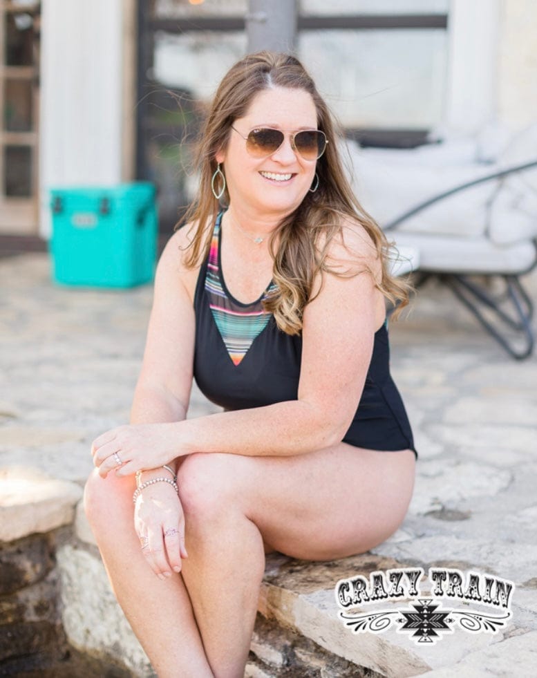 Creek Bed One Piece Swimsuit The Sparkly Pig Swimwear