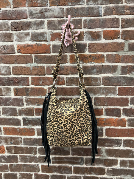 Rockstar Glam House Leopard Shoulder Bag The Sparkly Pig